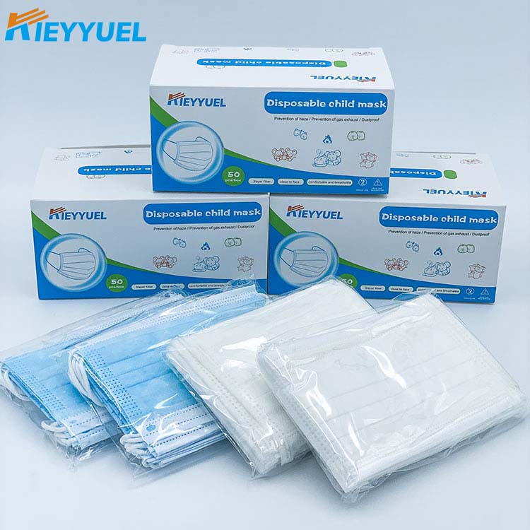 Otroška maska ​​za enkratno uporabo